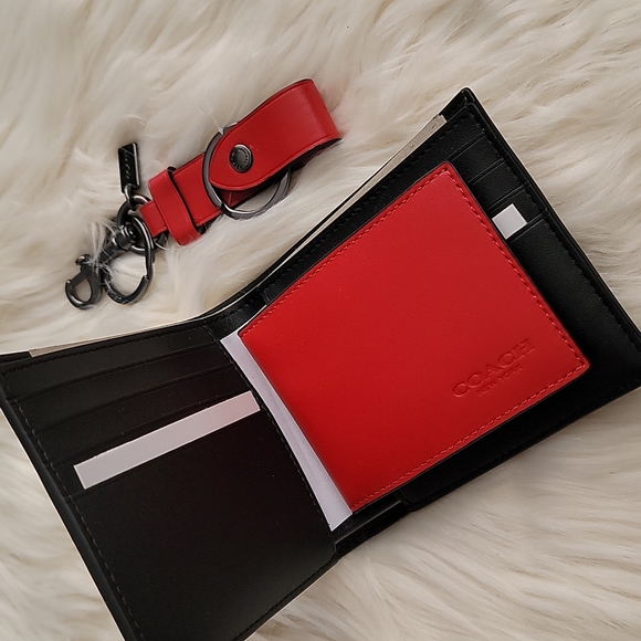 Coach Boxed 3 In 1 Wallet Gift Set In Colorblock Signature Canvas - Picture 4 of 7